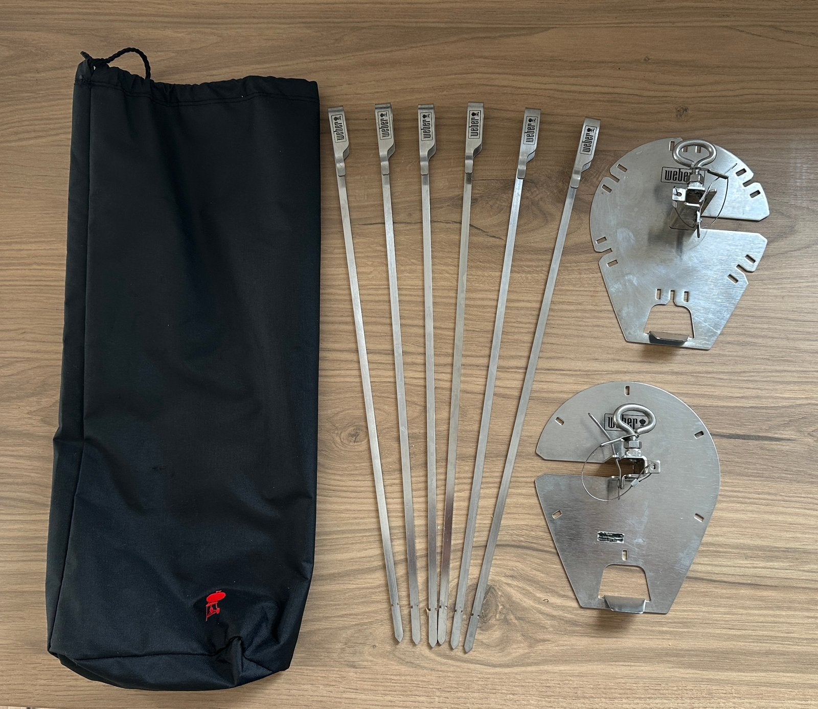 WEBER Set de brochettes pour rotissoir 7685 Neuf, Enlèvement ou Envoi, Neuf