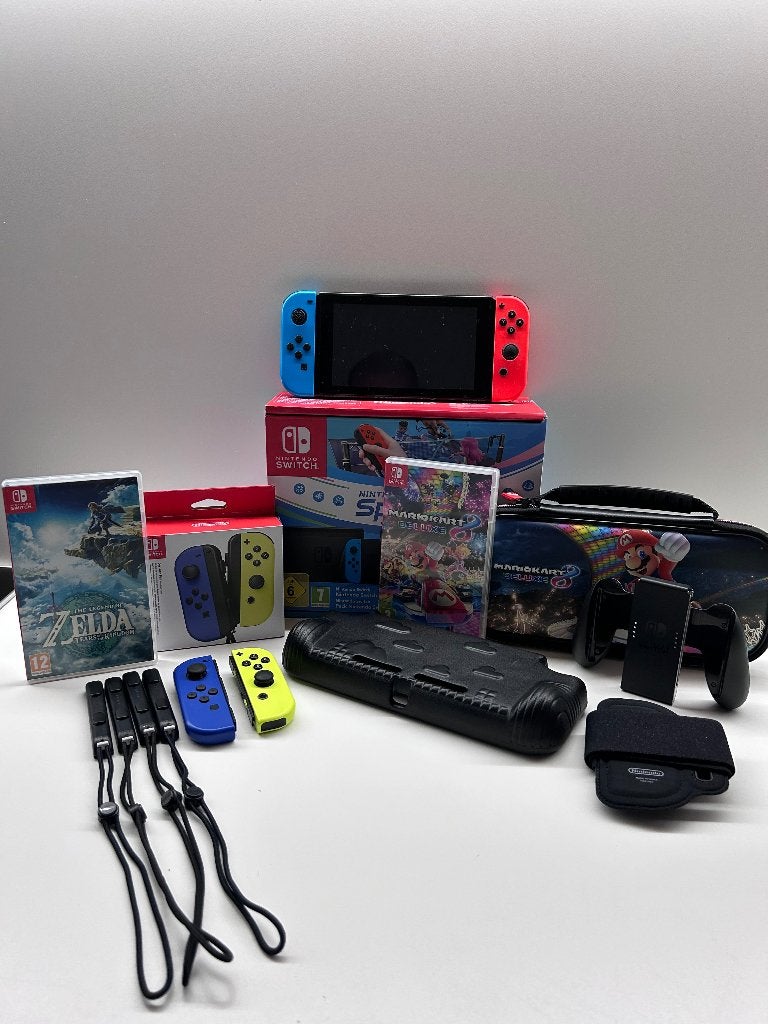 Nintendo Switch 1, Consoles de jeu & Jeux vidéo, Comme neuf, Avec 3 manettes ou plus, Enlèvement, Switch Original