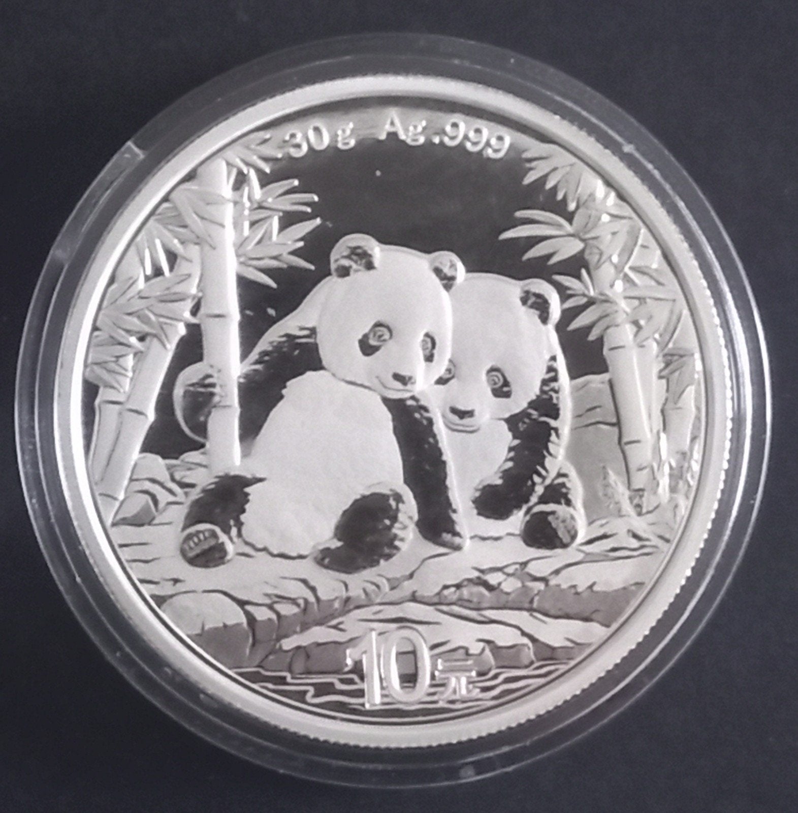 Panda chinois 2026 30g argent 999, Envoi, Argent