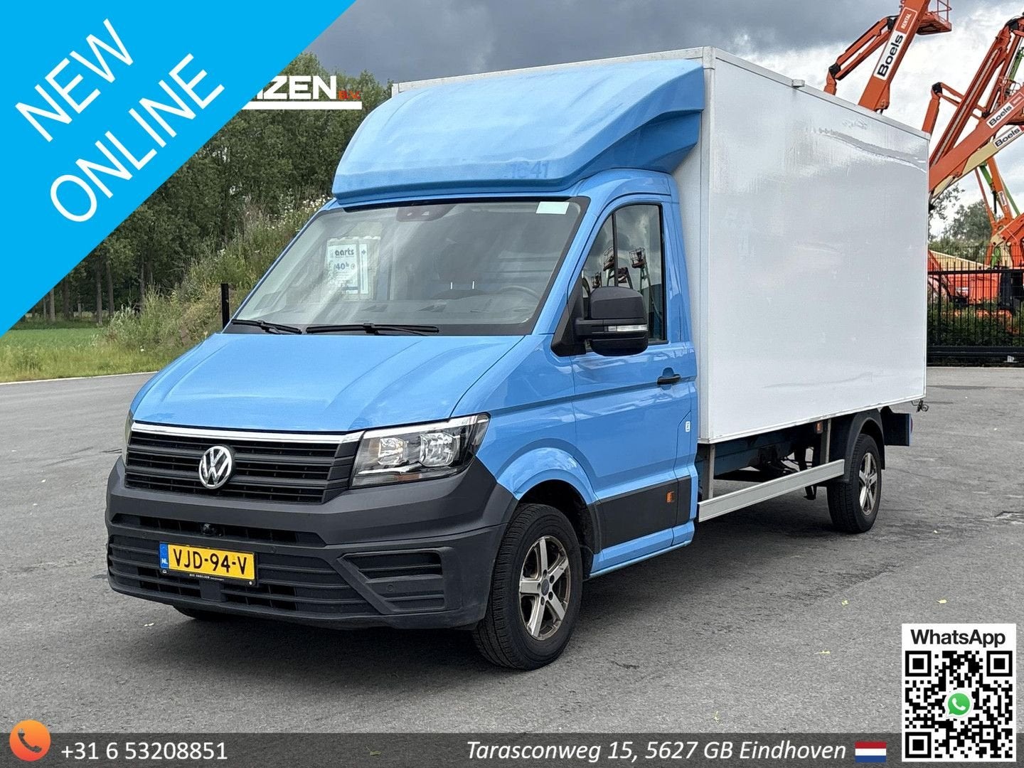 Volkswagen Crafter 35 2.0 TDI L4H3 | € 7.950,- NETTO! | Euro, Blauw, Electronic Stability Program (ESP), Bedrijf, 277 g/km
