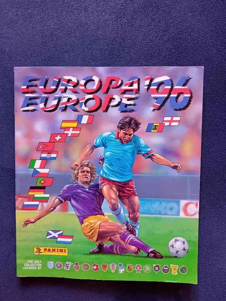 panini stickerboek EURO 96, Verzamelen, Ophalen of Verzenden, Zo goed als nieuw, Sport