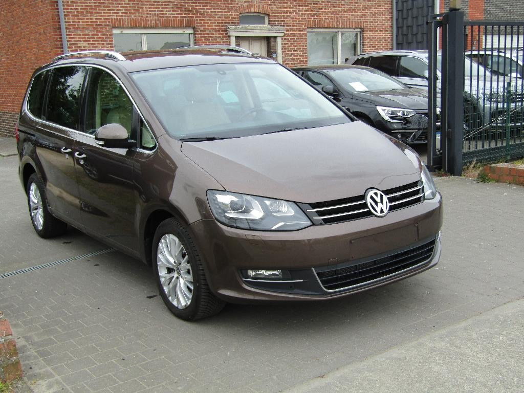 Vw Sharan 2.0 TDI Automaat, Euro 5, Monovolume, Zwart, 4 cilinders