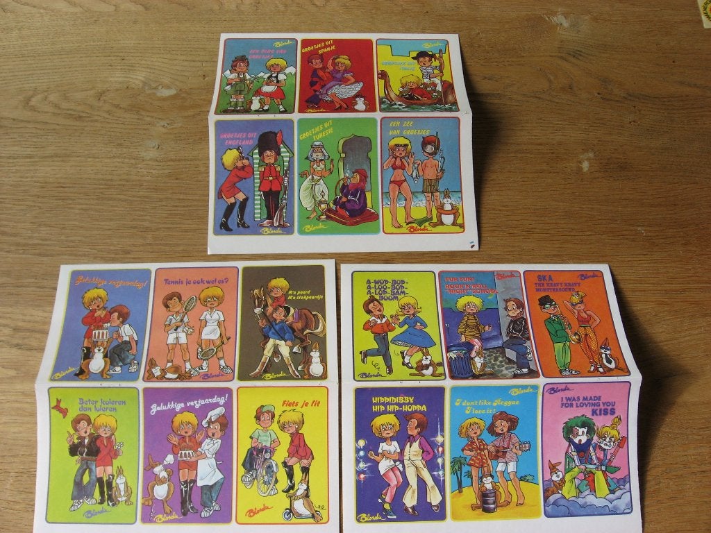 Blondie Vintage Stickers, Collections, Enlèvement, Neuf, Bande dessinée ou Dessin animé