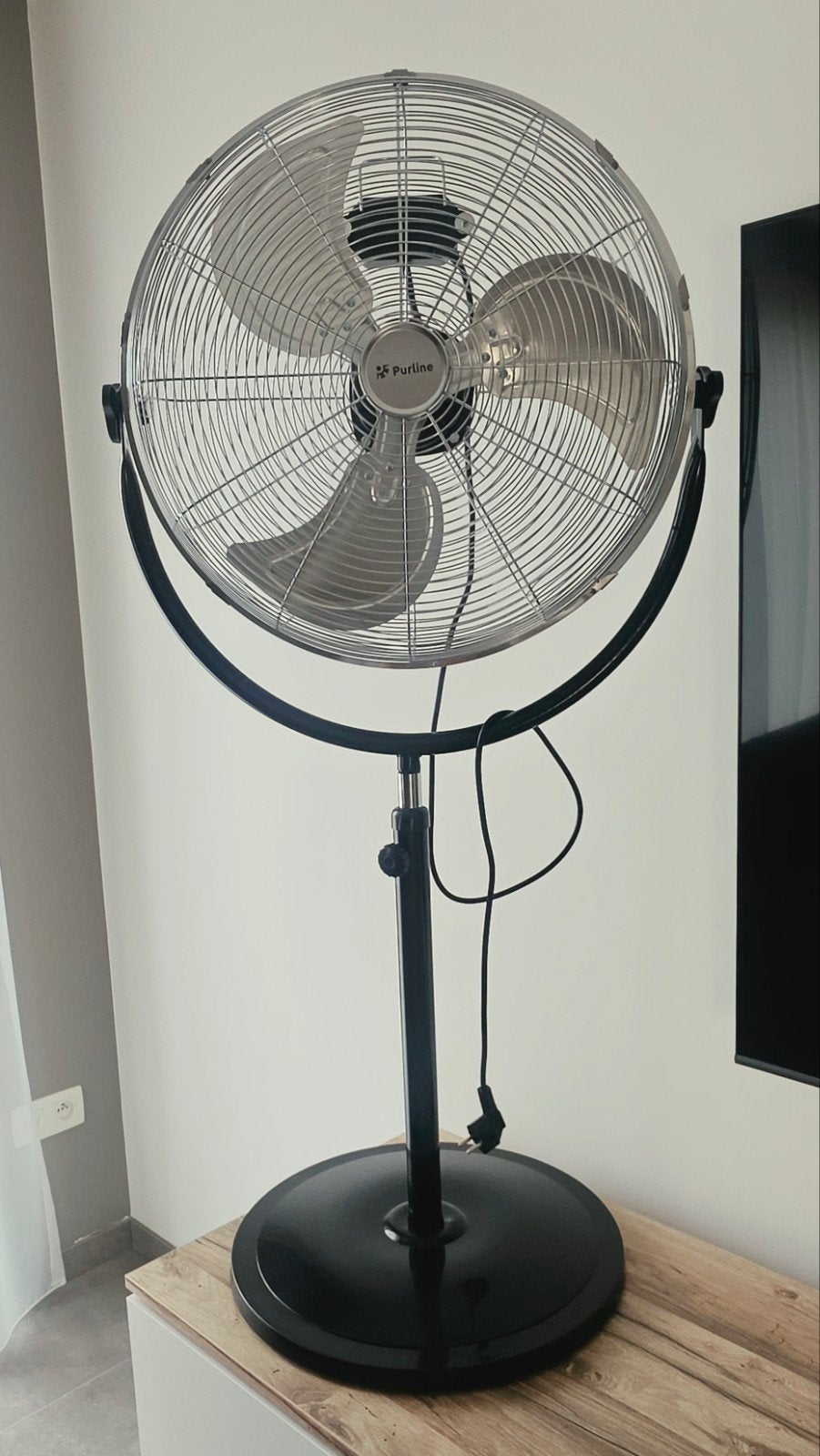 Staande Ventilator 120w, Electroménager, Ventilateurs, Enlèvement, Comme neuf, Ventilateur de trépied