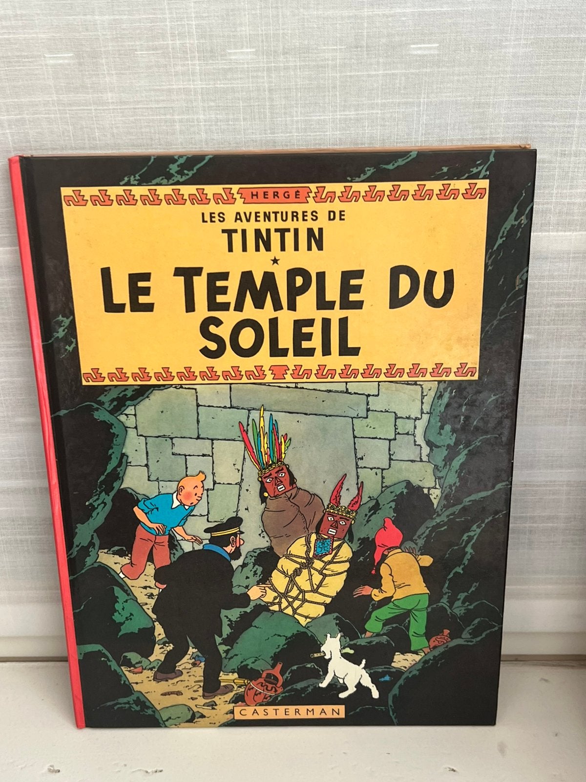 Le Temple du Soleil Tin Tin 1949, Boeken, Ophalen, Gelezen, Prentenboek