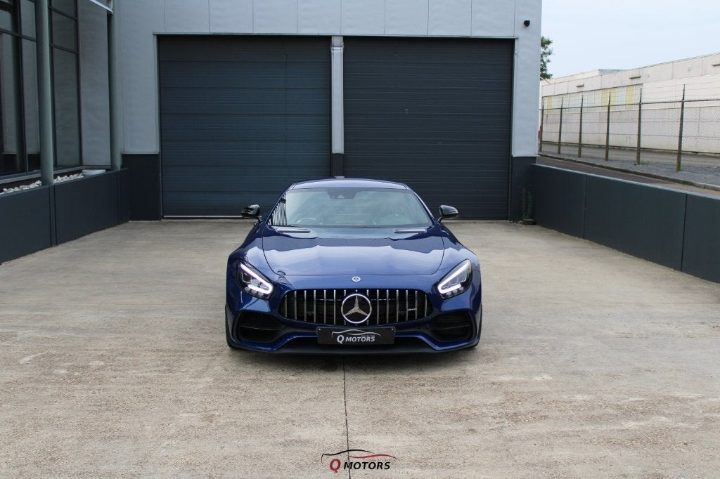 Mercedes-Benz AMG GT S-KEYLESS-ACC-CARPLAY-BTW, Auto's, Mercedes-Benz, Automaat, Achterwielaandrijving, Blauw, Parkeerassistent