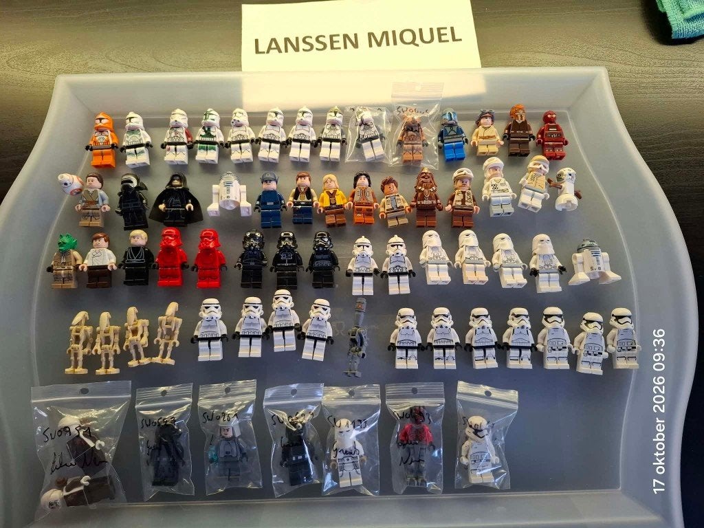 Lot LEGO Star Wars minifiguren, Gebruikt, Star Wars, Lego, Ophalen of Verzenden