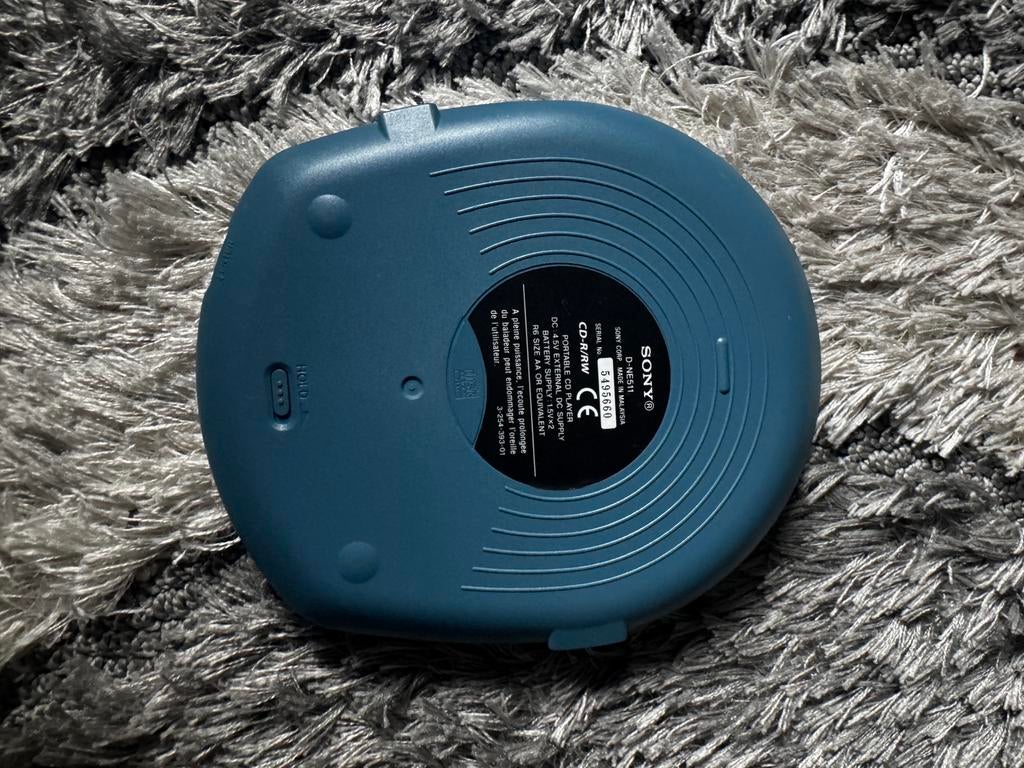 Sony discman, Ophalen, Discman
