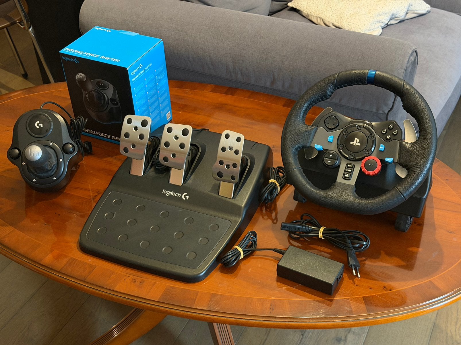 Heel nette Logitech G29 met shifter, Ophalen of Verzenden, Zo goed als nieuw, Stuur of Pedalen, PlayStation 4