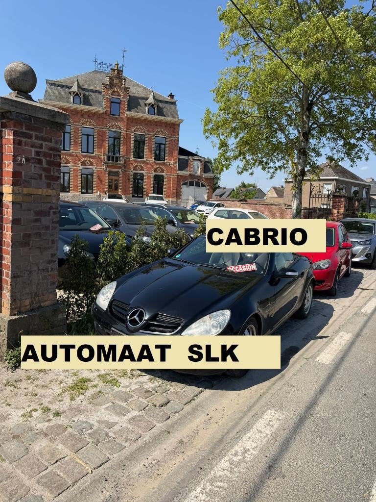 MERCDES  SLK COMPRESOR CABRIO   BLACK AUTOMAAT, Achat, SLK, Automatique, Particulier