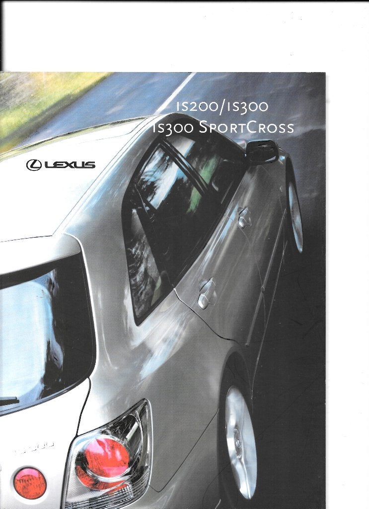 LEXUS IS 200 / IS 300,  2001, Enlèvement ou Envoi, Comme neuf, Autres marques