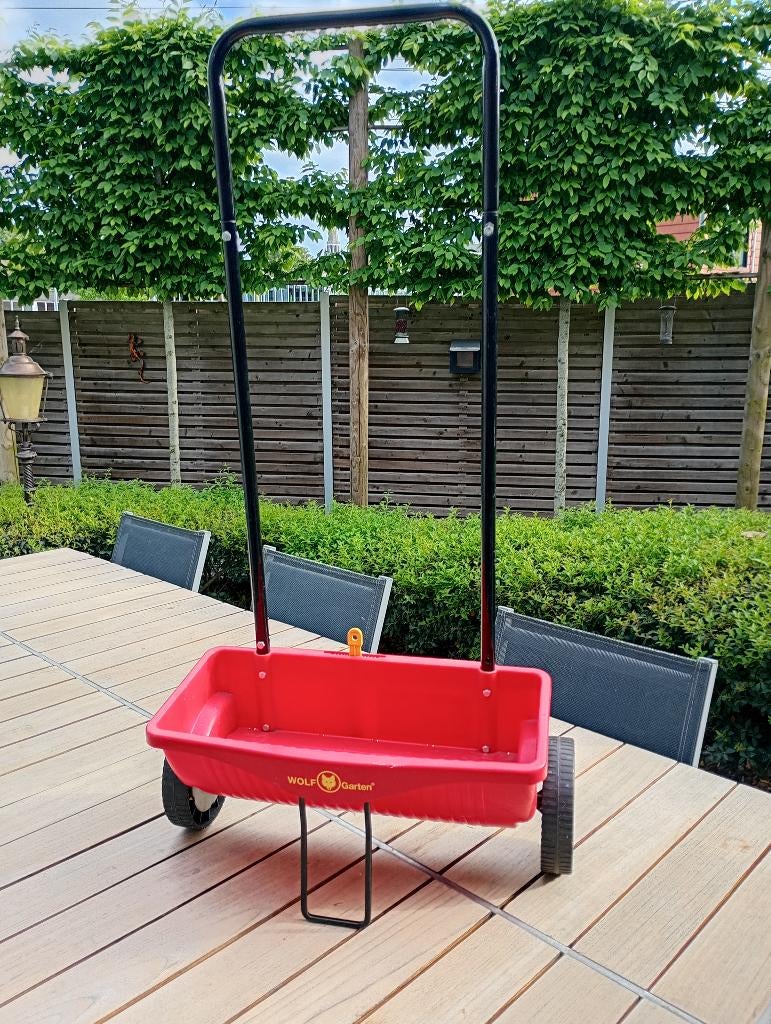 WOLF-Garten strooiwagen, Tuin en Terras, Ophalen, Zo goed als nieuw, Overige soorten, Wolf Garten