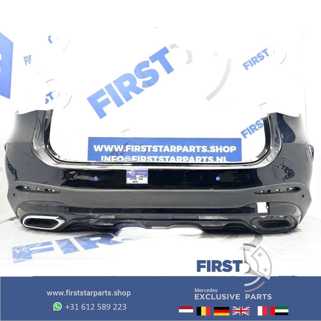 W254 GLC AMG ACHTERBUMPER X254 V254 C254 ZWART WIT GRIJS A25