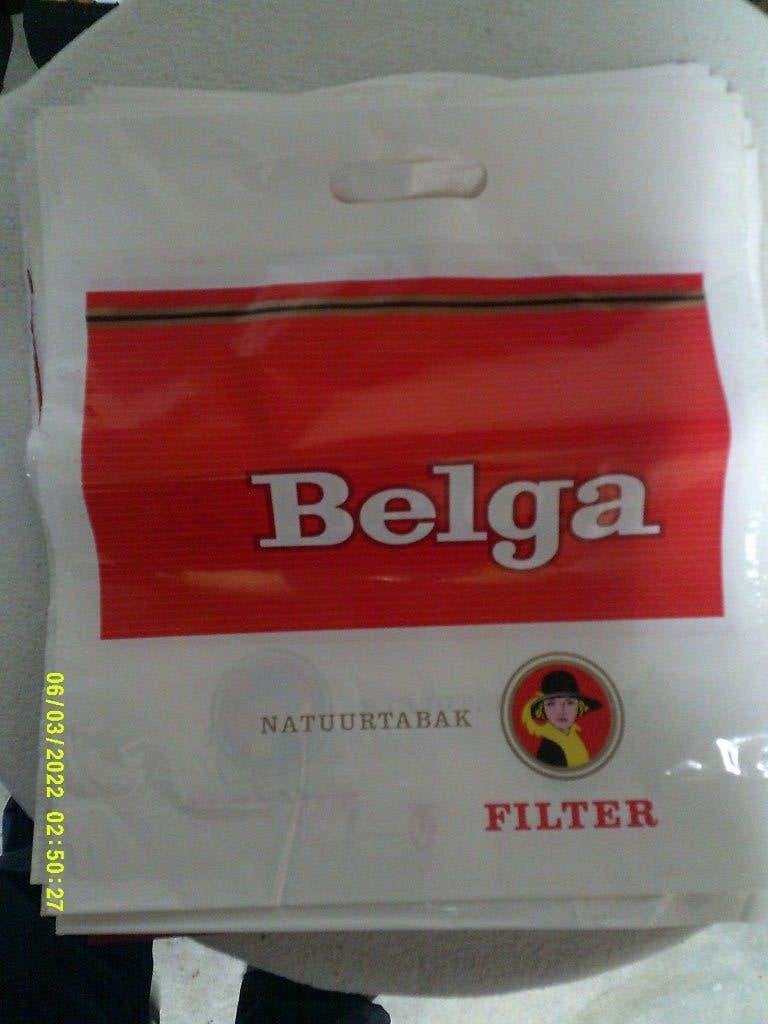 Vintage draagtasje Belga, Collections, Articles de fumeurs, Briquets & Boîtes d'allumettes, Enlèvement ou Envoi, Neuf, Autres types