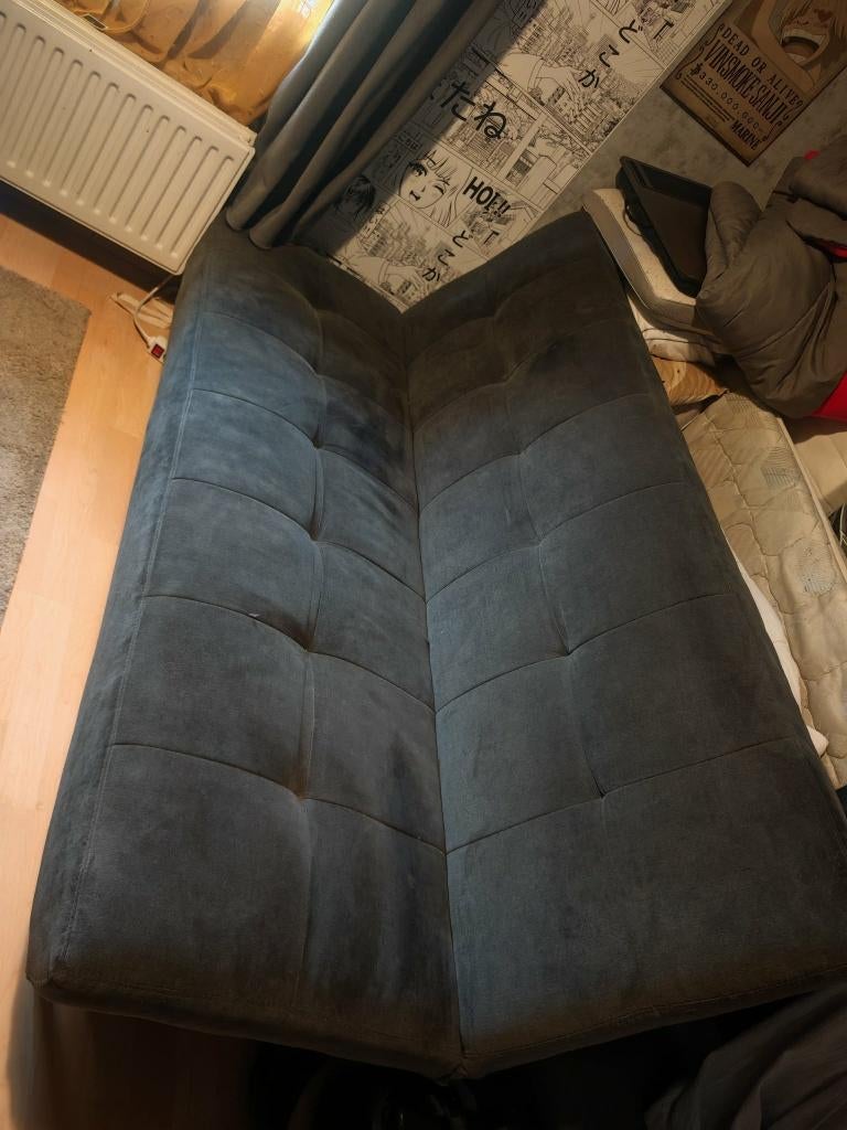 Divan lit, Maison & Meubles, Chambre à coucher | Canapés-lits, 100 cm, Gris, Une personne, Enlèvement