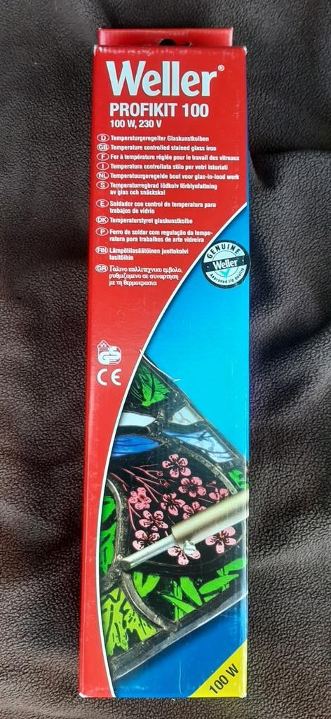WELLER PROFIKIT 100 Fer à souder pour vitraux. 100W 230V, Bricolage & Construction, Outillage | Autres Machines, Enlèvement ou Envoi