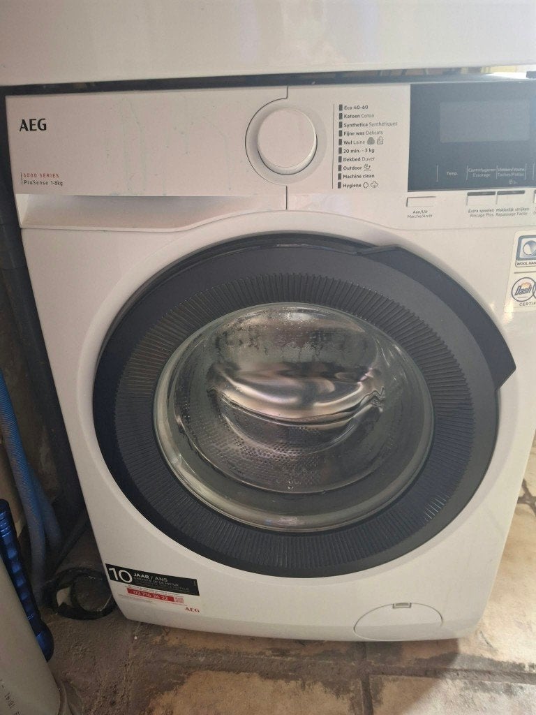 wasmachine, Electroménager, 6 à 8 kg, Chargeur frontal, Enlèvement, Utilisé