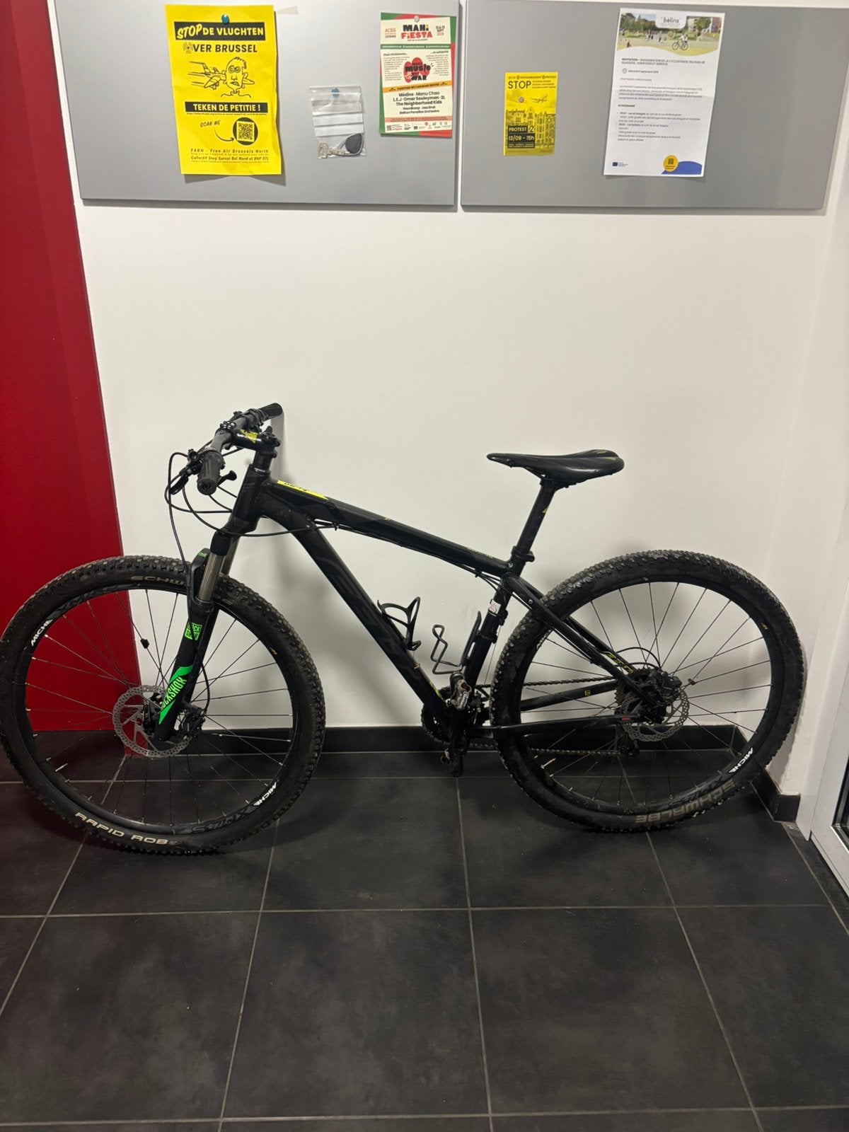Velo vtt 29 pouces, Vélos & Vélomoteurs, Enlèvement, Comme neuf