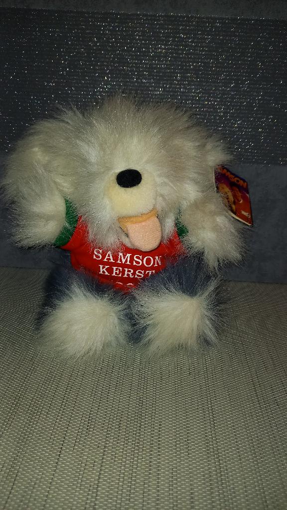 Vintage Samson knuffel, Kinderen en Baby's, Speelgoed | Knuffels en Pluche, Zo goed als nieuw, Hond, Nicotoy, Ophalen of Verzenden