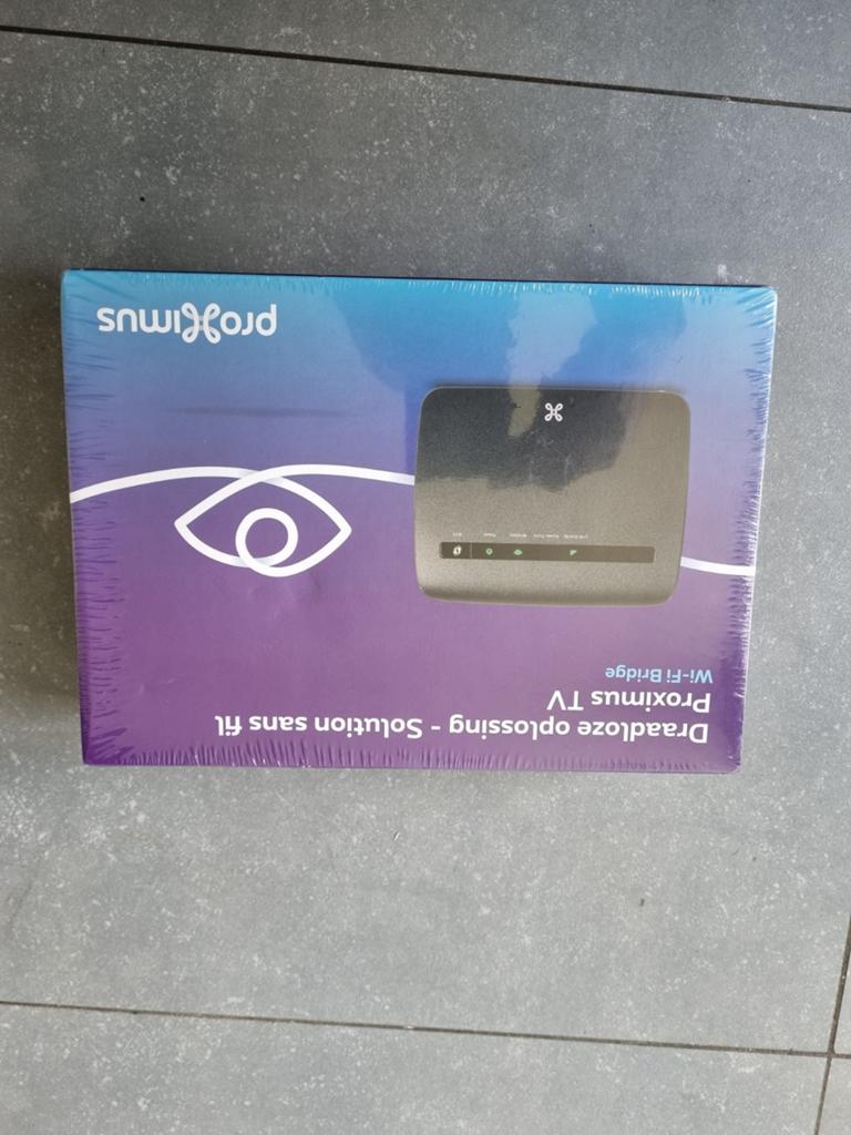 WiFi bridge proximus, Ophalen, Nieuw