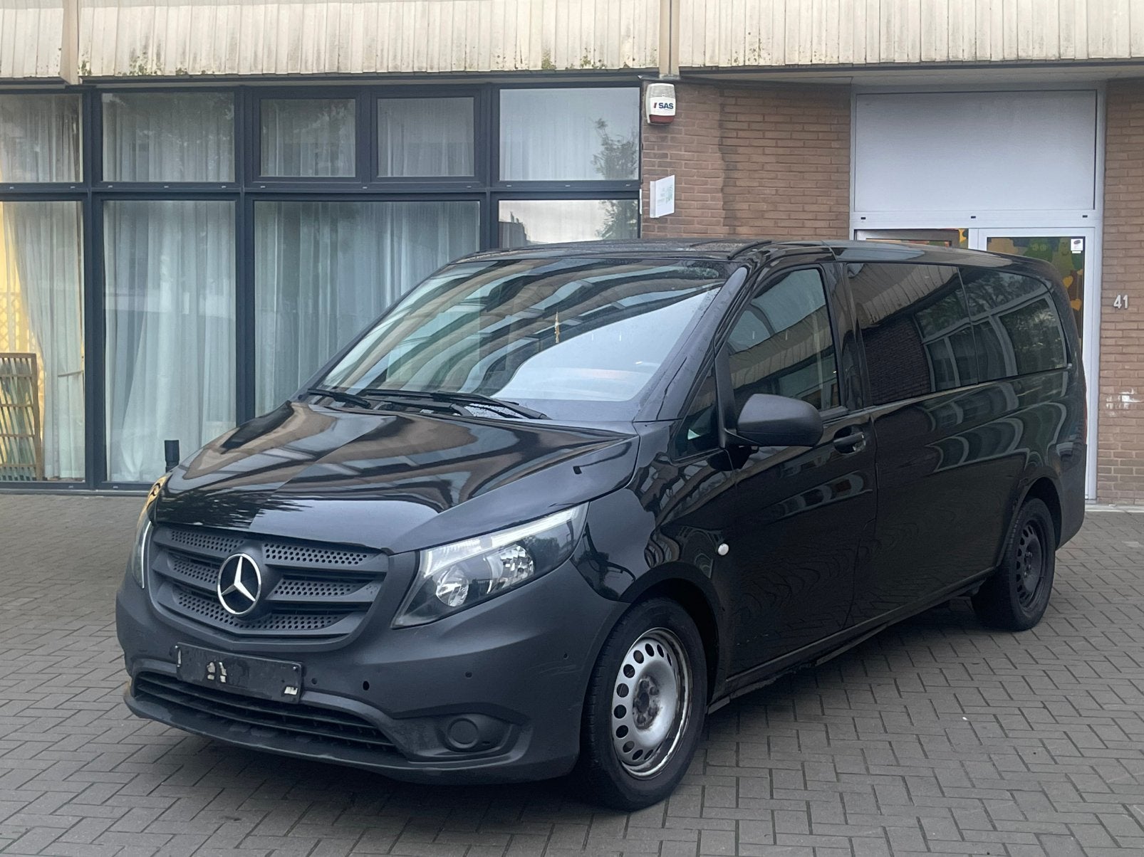 Mercedes Vito 119CDI 190cv 8PL, Autos, 8 places, Noir, Diesel, Particulier