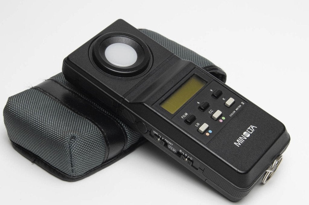 Minolta colormeter II, Audio, Tv en Foto, Fotocamera's Analoog, Ophalen of Verzenden, Gebruikt, Minolta