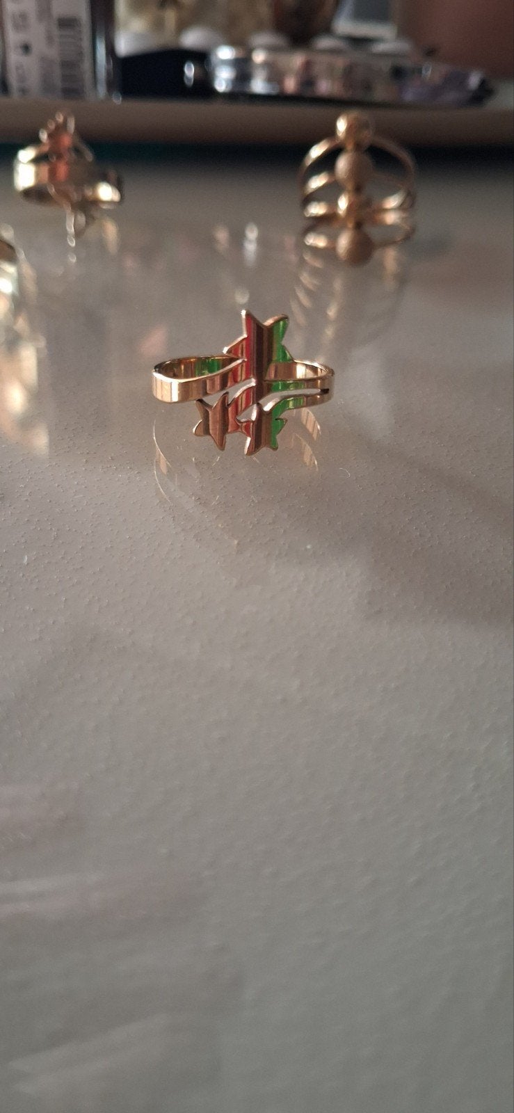 bague, Handtassen en Accessoires, Ophalen of Verzenden, Nieuw, Staal