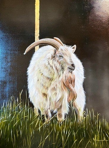 Kunsthandel Gennep -"On Top 0f The World", Antiek en Kunst, Kunst | Schilderijen | Modern, Ophalen of Verzenden, Gesigneerd, Olieverf