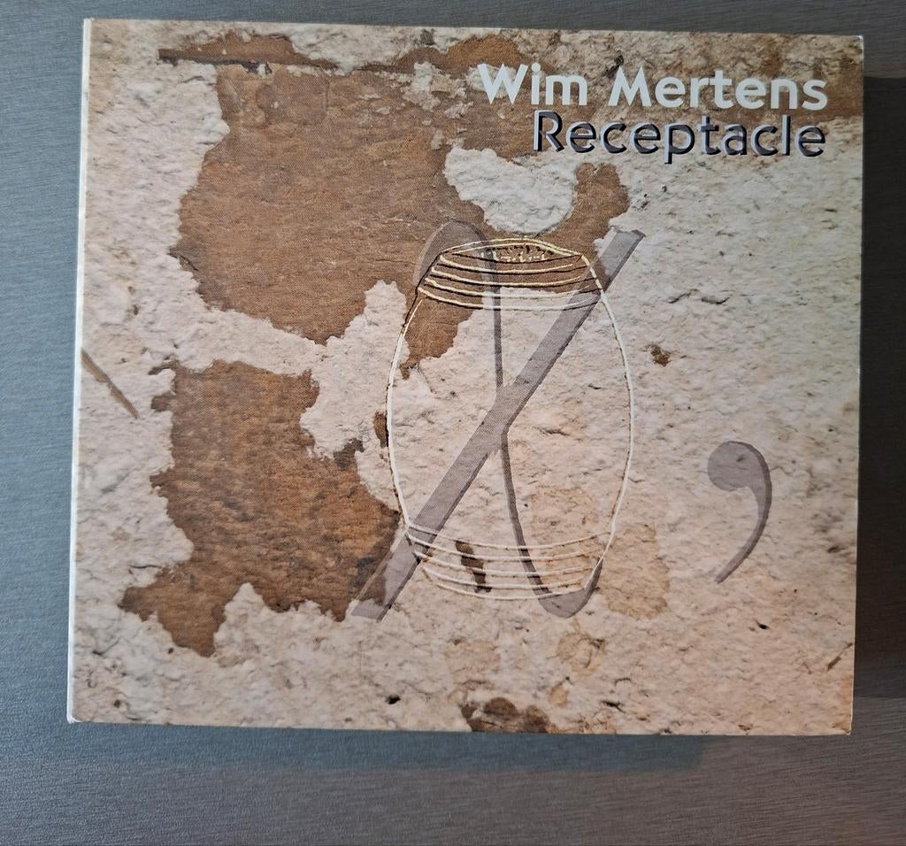 Cd. Wim Mertens. Receptacle (Digipack)., Cd's en Dvd's, Ophalen of Verzenden
