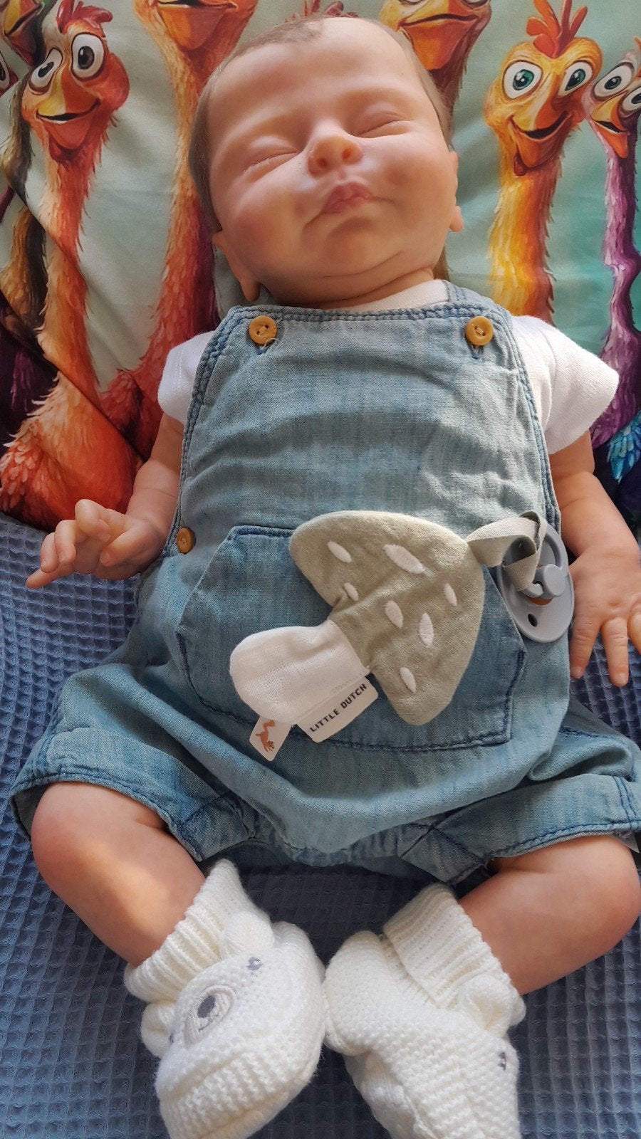 Reborn doll Christopher, Verzamelen, Poppen, Ophalen of Verzenden, Nieuw, Pop, Levensecht of Reborn