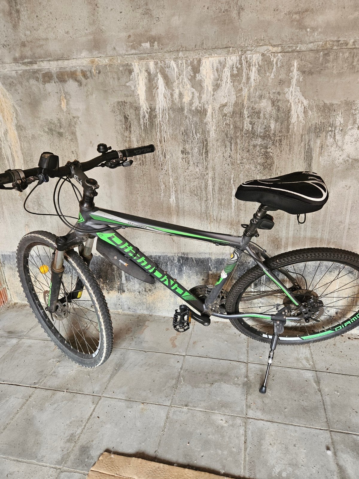 Vélo ado/homme, Enlèvement