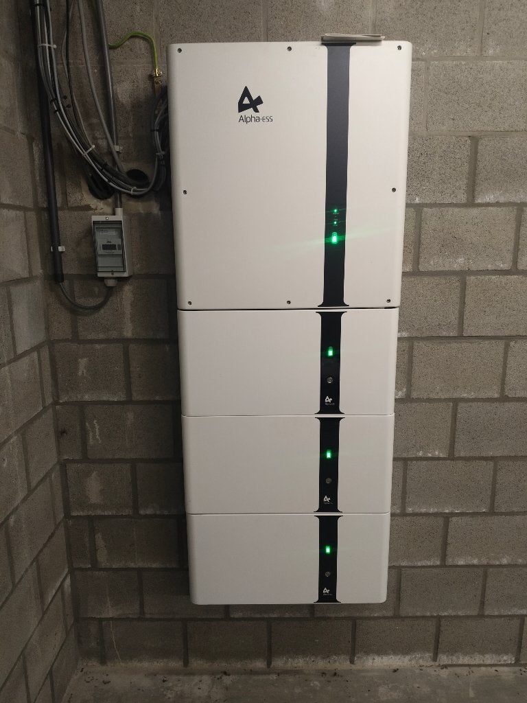 AlphaESS, Doe-het-zelf en Bouw, Zonnepanelen en Toebehoren, Ophalen, Gebruikt, Compleet systeem