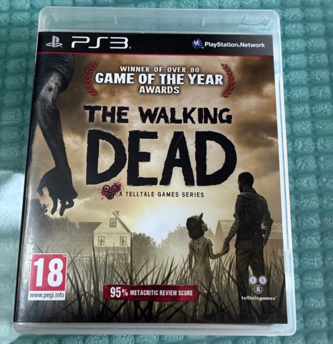 PS3 The walking dead met handleiding, Games en Spelcomputers, Ophalen, Zo goed als nieuw
