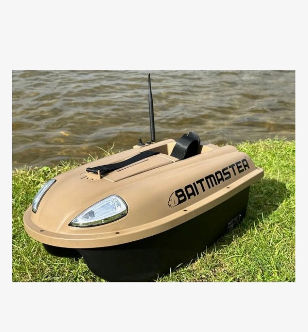 Baitmaster V1 voerboot + luckysmart dieptemeter, Enlèvement, Comme neuf