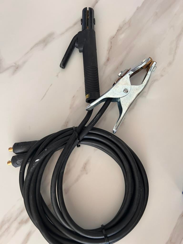 Câble de terre T25 et pince avec jeu de câbles, Bricolage & Construction, Enlèvement ou Envoi, Neuf