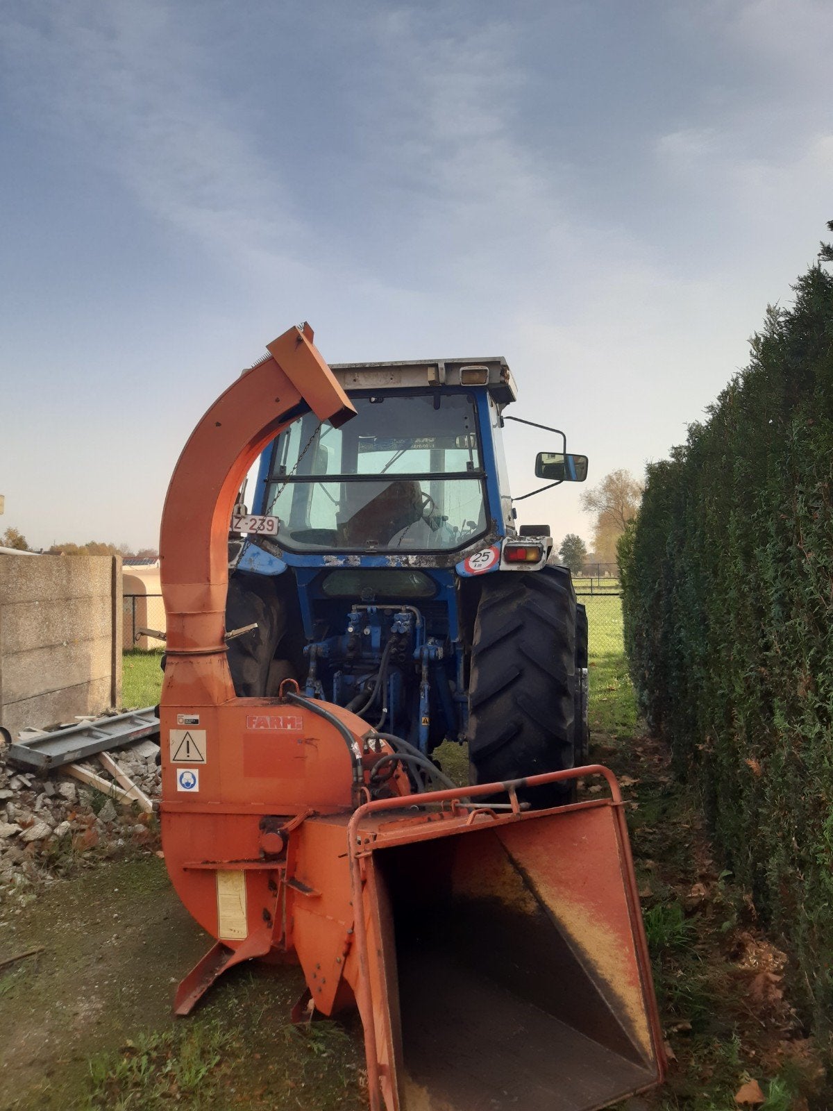 houthakselaar farmi, Tuin en Terras, Ophalen of Verzenden