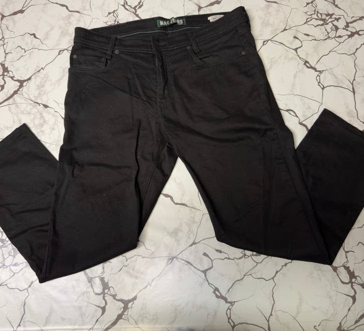Jeansbroek heren zwart 36/32, Ophalen, Zo goed als nieuw, Zwart