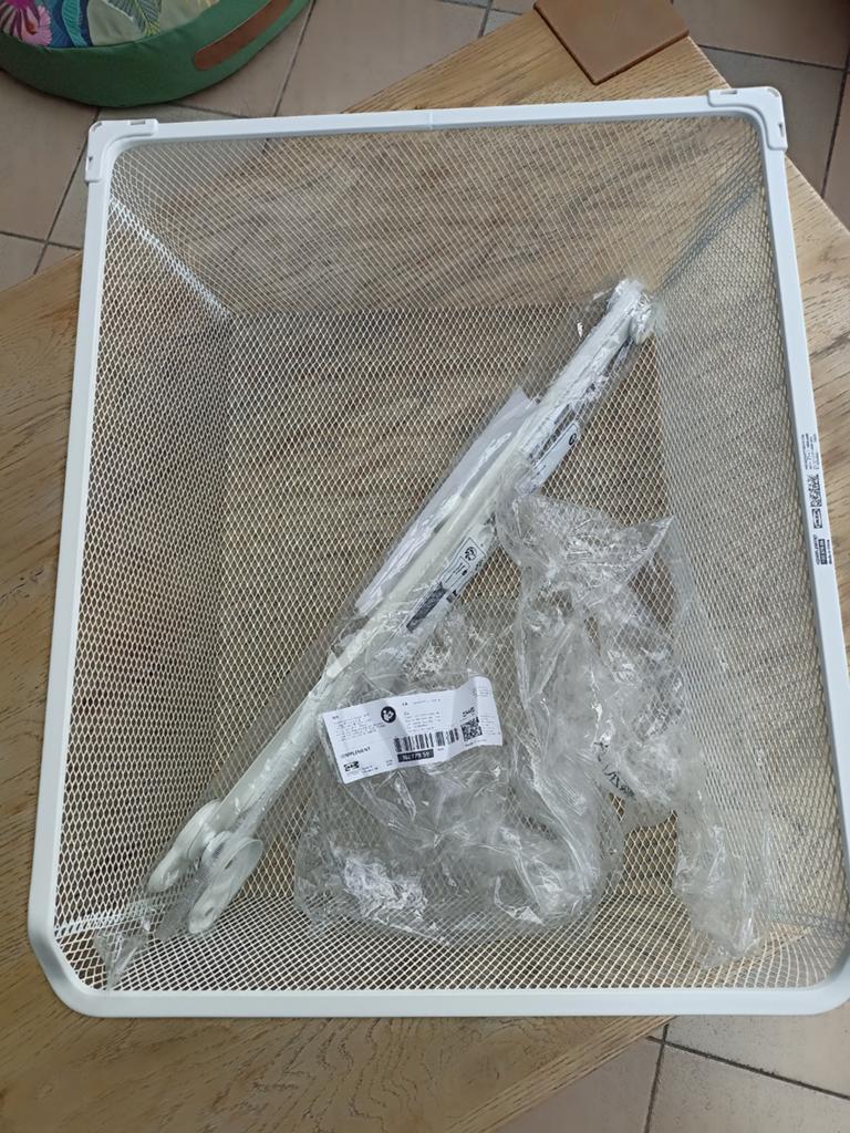 Corbeille Ikea Komplement avec rail coulissant 50 x 58 cm, Enlèvement, Neuf, 50 à 75 cm