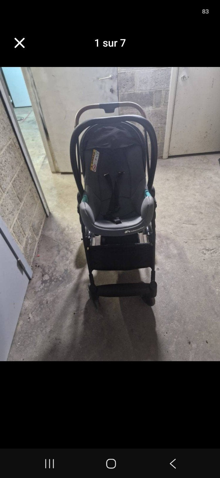 Bonjour, poussette 3 en 1 à vendre – comme neuve ! 
Je, Enfants & Bébés, Enlèvement ou Envoi