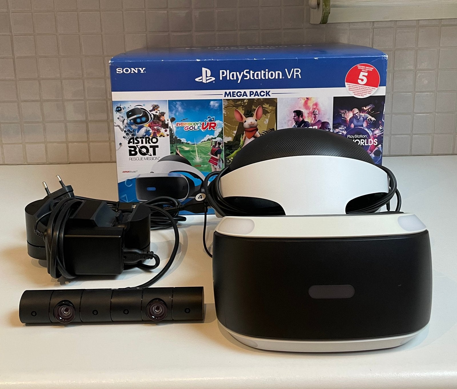 VR Headseat Playstation 4, Enlèvement ou Envoi, Comme neuf, Lunettes VR, Sony PlayStation