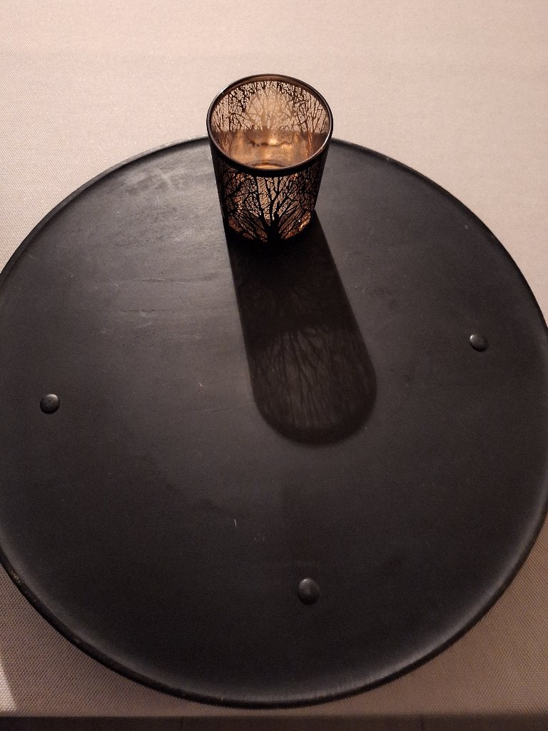 Gratis af te halen decoratietray, Huis en Inrichting, Ophalen of Verzenden, Zo goed als nieuw, Zwart, Landelijk