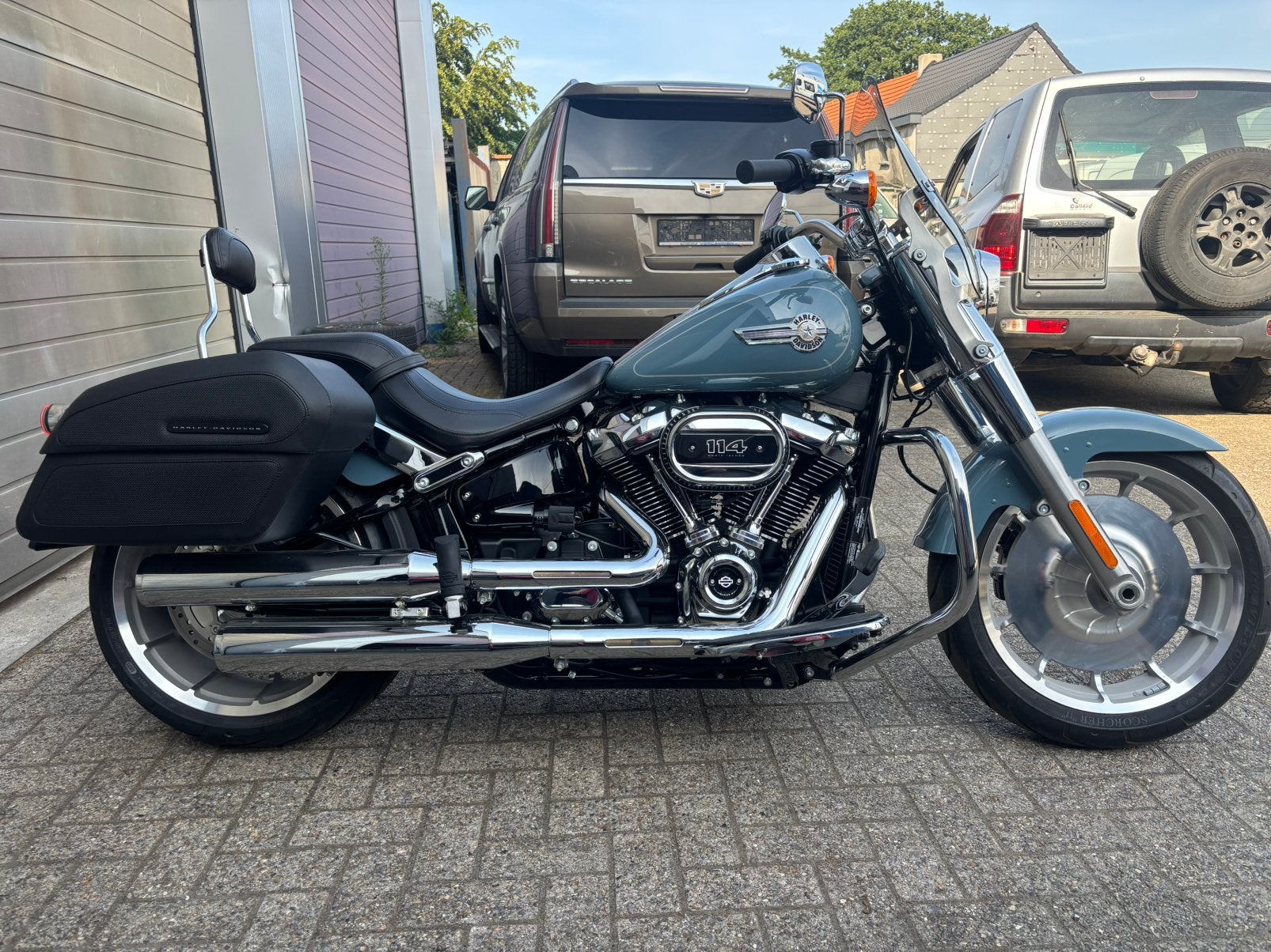 Fatboy 114, Motoren, Motoren | Harley-Davidson, 2 cilinders, Occasion, Bedrijf, Meer dan 35 kW