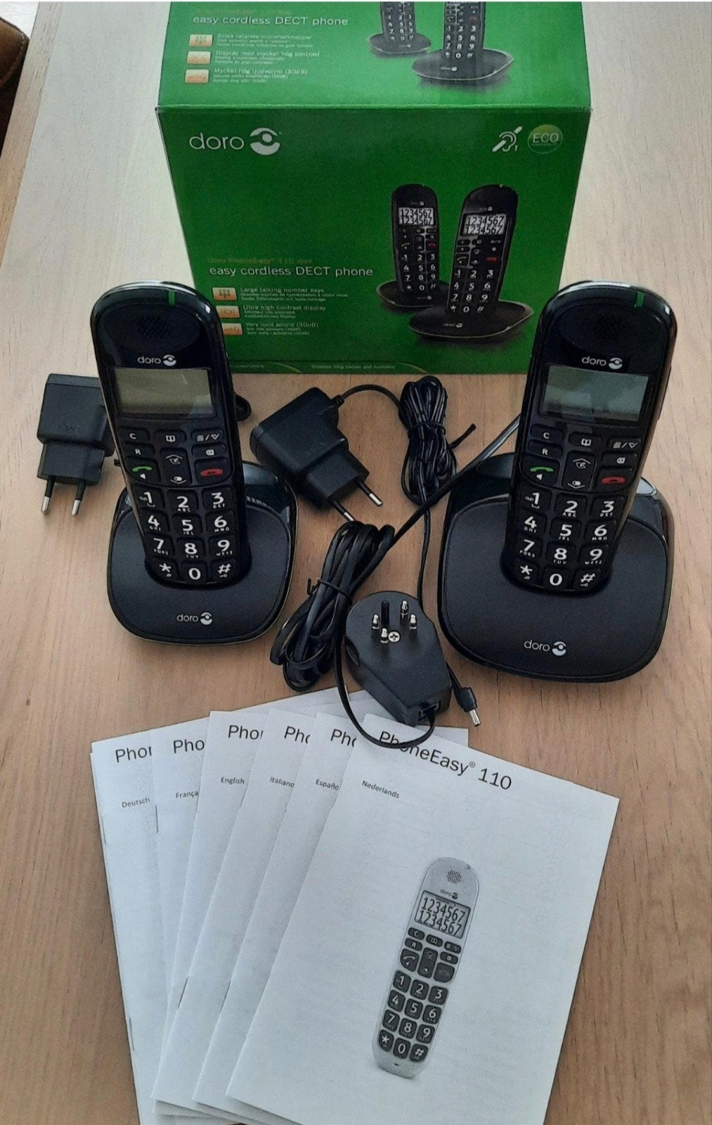 Nieuwe draadloze telefoons., Télécoms, Téléphones fixes | Combinés & sans fil, Enlèvement