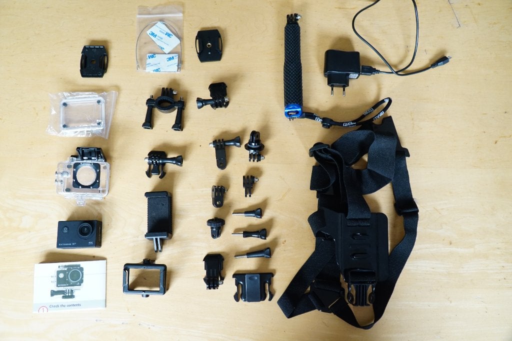 Nikkei Extreme X6 4K Action Camera + uitgebreide accessoires, TV, Hi-fi & Vidéo, Enlèvement, Comme neuf, Autres marques