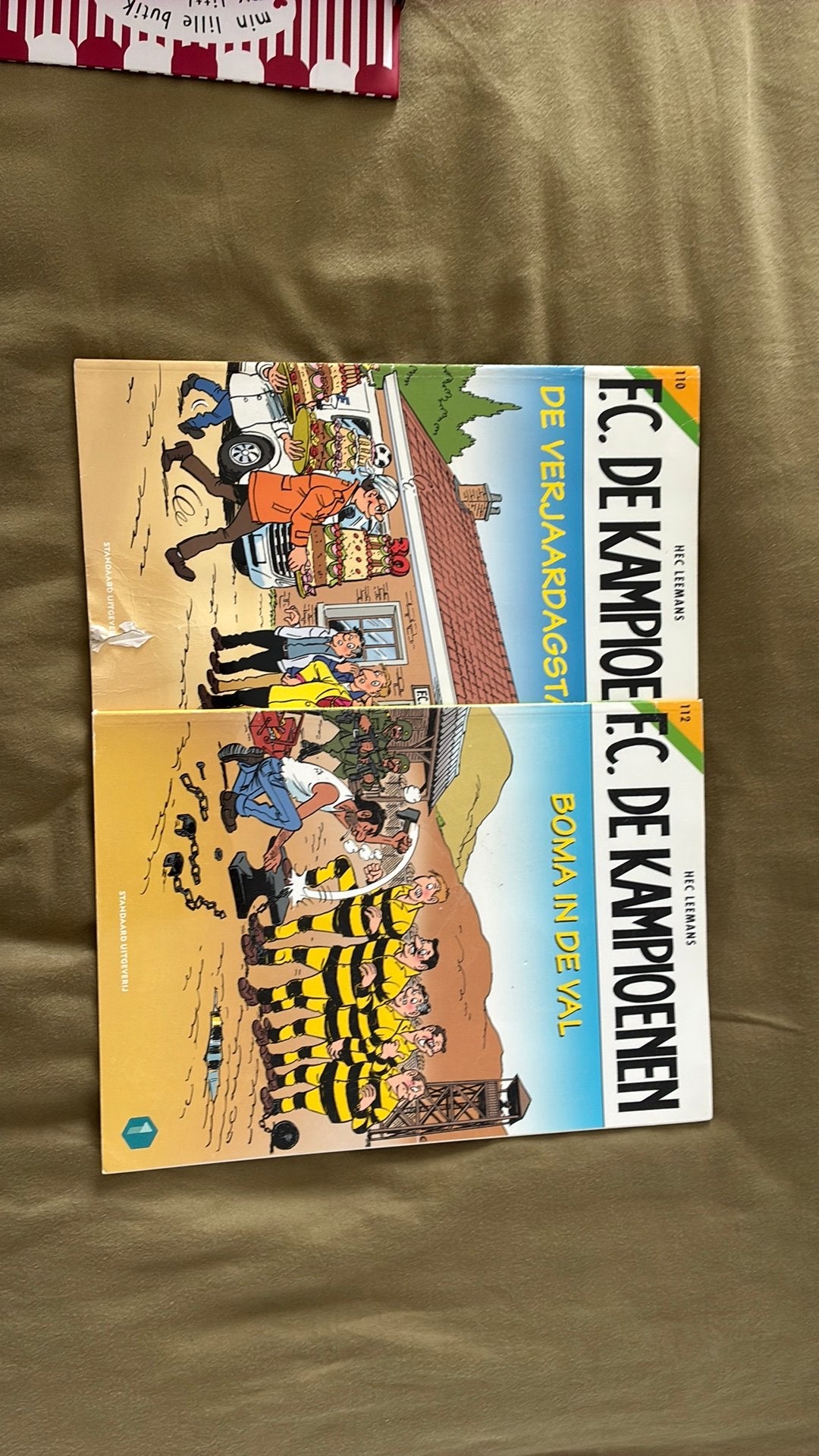 2 Bandes dessinées de FC The Champions, Livres, Plusieurs BD, Enlèvement ou Envoi, Utilisé