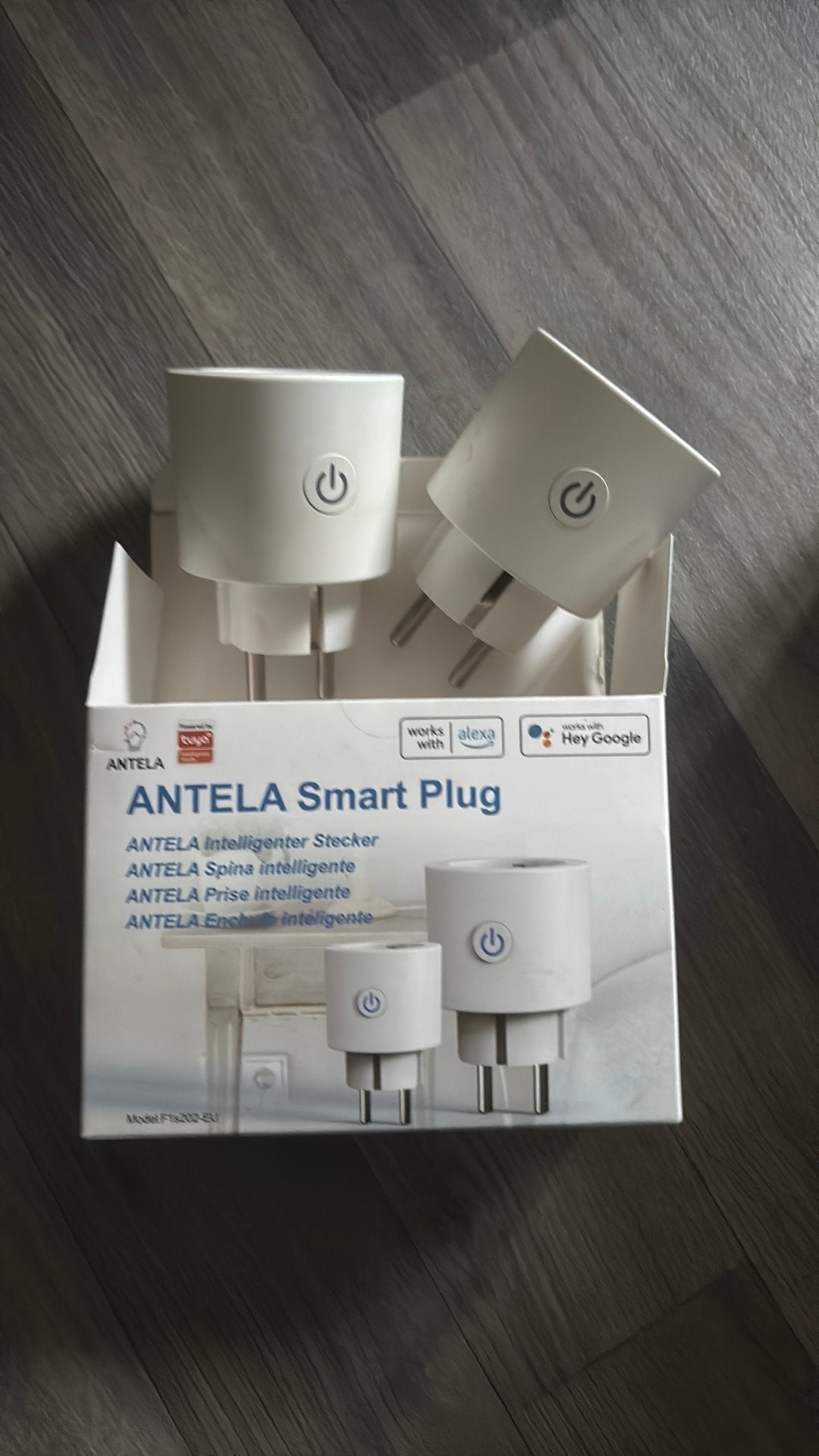 Prise connectee wifi Antela (Phillips) - 2pcs, Enlèvement ou Envoi, Utilisé, Autres types