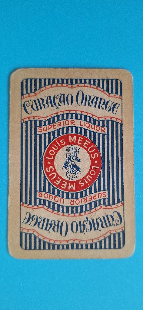 Carte à jouer Distillery, Distillery Meeus_Antwerpen_4, Collections, Enlèvement ou Envoi, Utilisé, Carte(s) à jouer