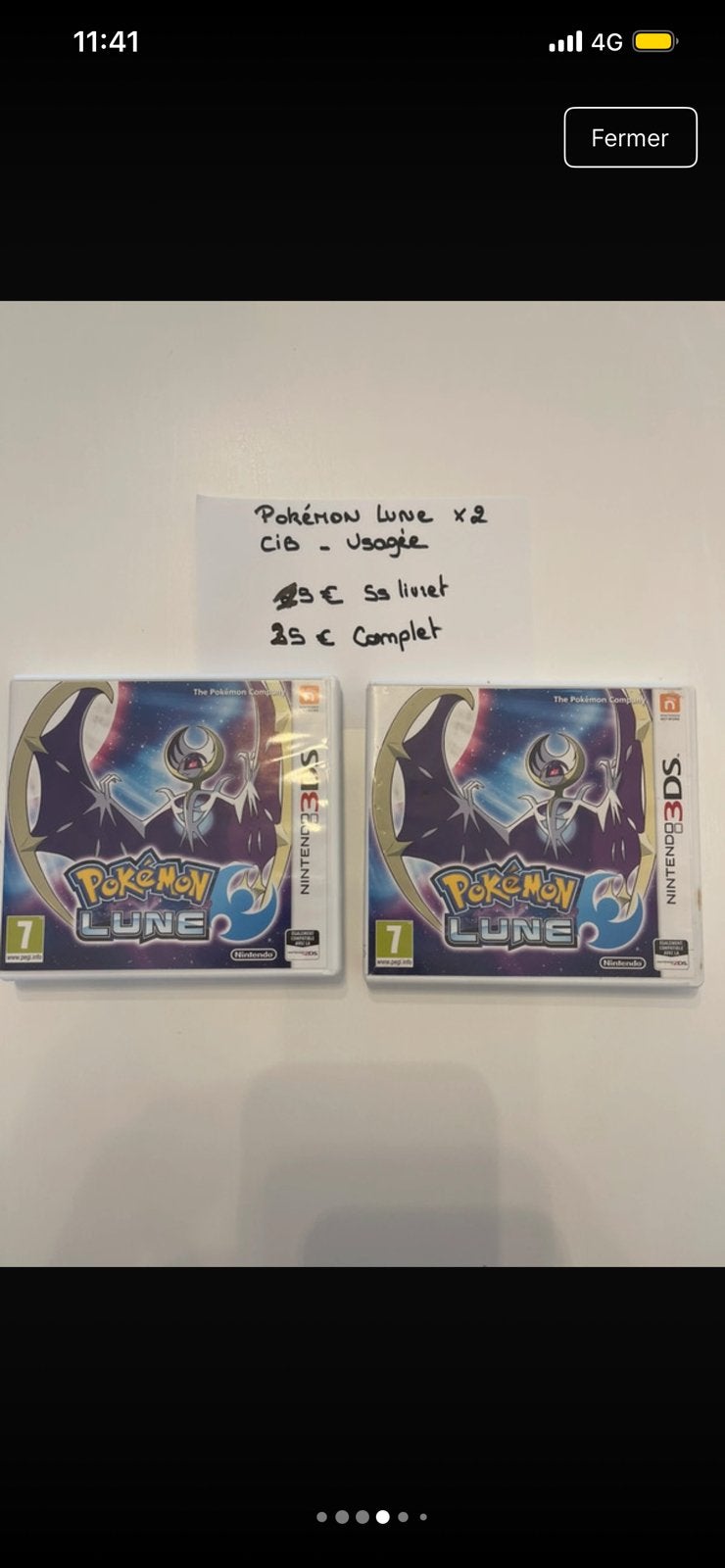 Pokémon Lune, Consoles de jeu & Jeux vidéo, Jeux | Nintendo 2DS & 3DS, Enlèvement ou Envoi, Comme neuf