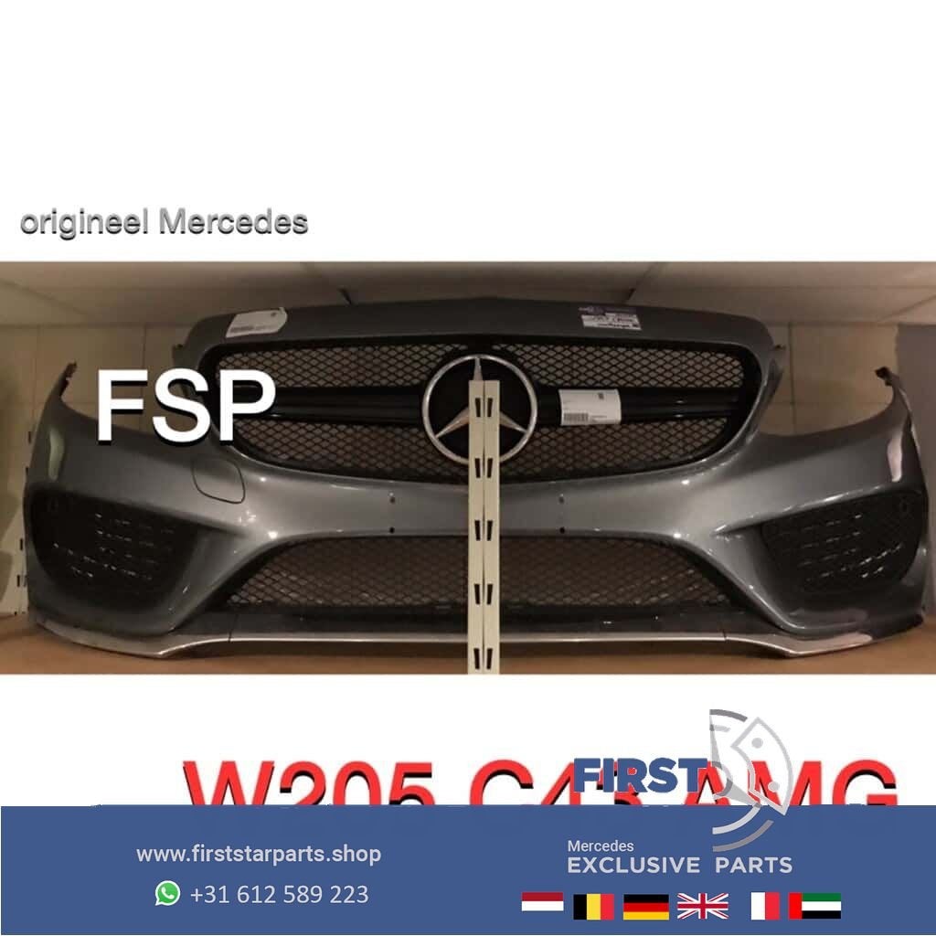 W205 C43 AMG Mercedes C Klasse 2014-2019 grijs Origineel Com, Utilisé, -, Avant, -