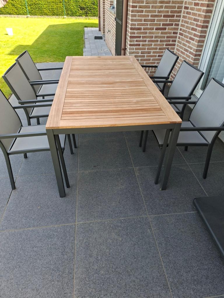 Set de table de jardin pour 6 personnes, Enlèvement